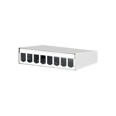 METZ CONNECT 130861-0802-E Panel krosowniczy - 8 portów Montaż na ścianie Osłonięty METZ CONNECT 130861-0802-E Panel krosowniczy - 8 portów Montaż na ścianie Osłonięty