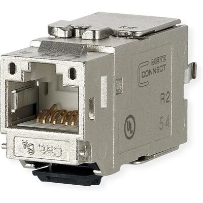 Metzconnect Btr C6a Module - RJ45 Keystone - 10 Gbps - Silver Metzconnect Btr C6a Module - RJ45 Keystone - 10 Gbps - Silver
