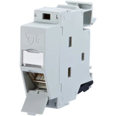 Metz Connect 130B127003-E Netzwerkdose - 270° DIN-Montage Metz Connect 130B127003-E Netzwerkdose - 270° DIN-Montage