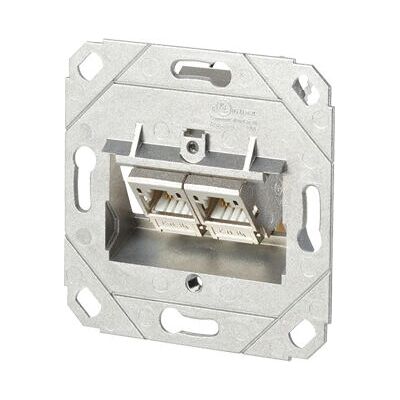 METZ CONNECT - 130B11D21200-E - RJ45 2-Port - Weiß - Electrical outlet METZ CONNECT - 130B11D21200-E - RJ45 2-Port - Weiß - Electrical outlet