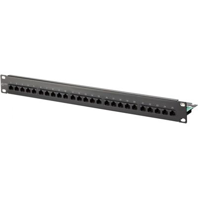 Metz Connect 130814-0203-E Patchfeld - 1U, Schwarz, Stahl, Rackeinbau Metz Connect 130814-0203-E Patchfeld - 1U, Schwarz, Stahl, Rackeinbau