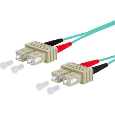 Metz Connect 151J1EOEO50E Aqua OM3 SC-D/SC-D Patchkabel 5m - Netzwerkkabel Metz Connect 151J1EOEO50E Aqua OM3 SC-D/SC-D Patchkabel 5m - Netzwerkkabel