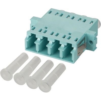 METZ CONNECT - 15090078-I - LC MM OM3 - Ceramic - Adaptateur METZ CONNECT - 15090078-I - LC MM OM3 - Ceramic - Adaptateur