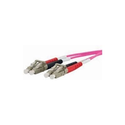 Metz Connect 151S1JOJO10E - Fiberoptisk kabel - 1m - OM4 - Rosa Metz Connect 151S1JOJO10E - Fiberoptisk kabel - 1m - OM4 - Rosa