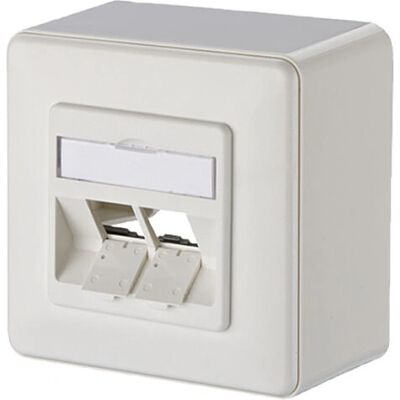 METZ CONNECT - 130B20D20002KE - 2 Ports - socket-outlet METZ CONNECT - 130B20D20002KE - 2 Ports - socket-outlet