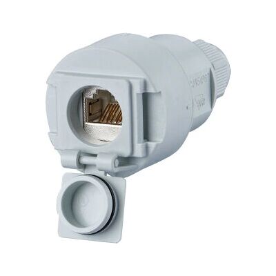METZ CONNECT 1309515003-E Grau IP67 RJ-45 Netzwerkbuchse METZ CONNECT 1309515003-E Grau IP67 RJ-45 Netzwerkbuchse