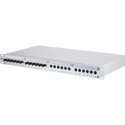 METZ CONNECT 1502050112-E Patch Panel - 1U, Grau METZ CONNECT 1502050112-E Patch Panel - 1U, Grau