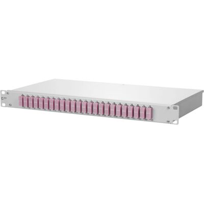 METZ CONNECT 150257BB24-E Patch Panel - 1U, Grau, Rackmontage METZ CONNECT 150257BB24-E Patch Panel - 1U, Grau, Rackmontage