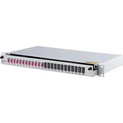 METZ CONNECT 1502677512-E Patch Panel - 24 Glasfaser, Grau METZ CONNECT 1502677512-E Patch Panel - 24 Glasfaser, Grau