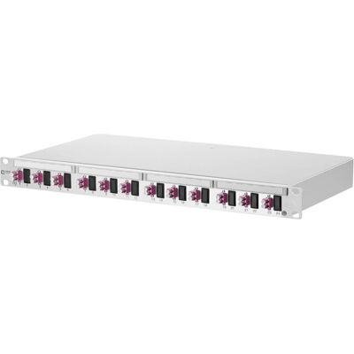 Metz 1502007512-E Patch Panel - 1U, Grau, OM4, 12 LC-D Metz 1502007512-E Patch Panel - 1U, Grau, OM4, 12 LC-D