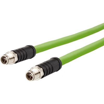 METZ CONNECT 142M7X11050 Sensor/Aktuator-Kabel - 5 m, M12, Grün METZ CONNECT 142M7X11050 Sensor/Aktuator-Kabel - 5 m, M12, Grün