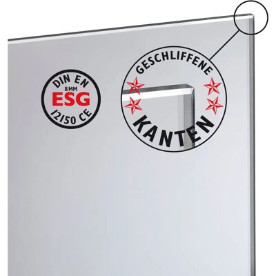 STAKET PRO - Glaszaun - Anthrazit - Aluminium - Zaunelement STAKET PRO - Glaszaun - Anthrazit - Aluminium - Zaunelement