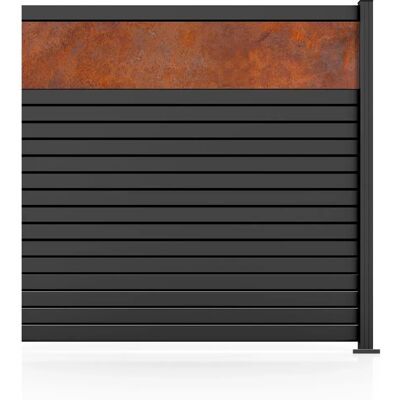 STAKET PRO Gartenzäun Rhombus Mini 1800-1200mm Cortenstahl - Gartenzaun STAKET PRO Gartenzäun Rhombus Mini 1800-1200mm Cortenstahl - Gartenzaun