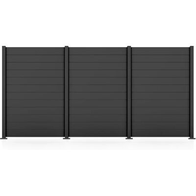 STAKET PRO Gartenzaun Komplettzaun 150 - Sichtschutz Windschutz Aluminium STAKET PRO Gartenzaun Komplettzaun 150 - Sichtschutz Windschutz Aluminium