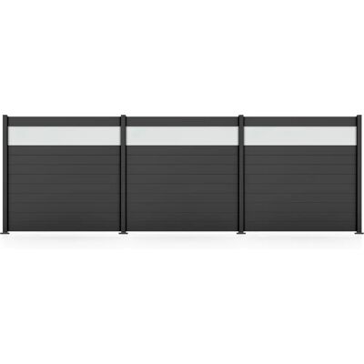 STAKET PRO Gartenzaun - Komplettzaun Paneel 150 - 3 Elemente STAKET PRO Gartenzaun - Komplettzaun Paneel 150 - 3 Elemente