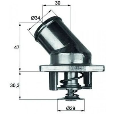 MAHLE TI 3 92 - Termostat MAHLE TI 3 92 - Termostat