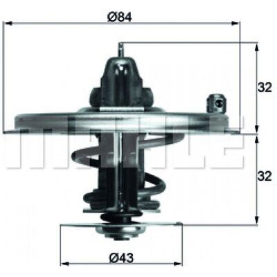 MAHLE ORIGINAL TX 36 71D Vandtermostat - BMW 7,8 MAHLE ORIGINAL TX 36 71D Vandtermostat - BMW 7,8