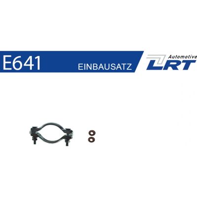 Lrt E641 - Zestaw montażowy katalizatora - Do Renault Clio/Kangoo Lrt E641 - Zestaw montażowy katalizatora - Do Renault Clio/Kangoo