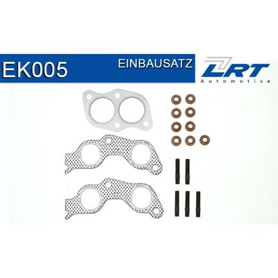 Zestaw kolektora wydechowego LRT EK005 dla VW, Seat Zestaw kolektora wydechowego LRT EK005 dla VW, Seat