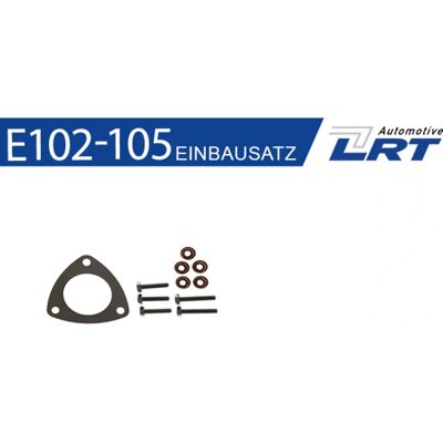 LRT E102-105 Montagesatz - Katalysator Zubehör für Opel Astra LRT E102-105 Montagesatz - Katalysator Zubehör für Opel Astra