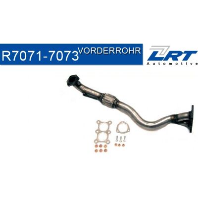 Tube d'échappement LRT R7071-7073 pour VW Transporter - Publicité Tube d'échappement LRT R7071-7073 pour VW Transporter - Publicité