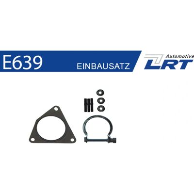 Renault E639 Zestaw montażowy katalizator - LRT 7639 Renault E639 Zestaw montażowy katalizator - LRT 7639