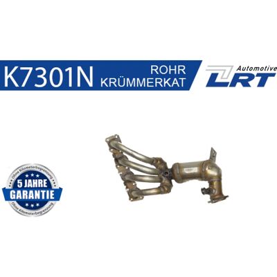 LRT K7301N Catalytic Converter with Pipe - BMW LRT K7301N Catalytic Converter with Pipe - BMW