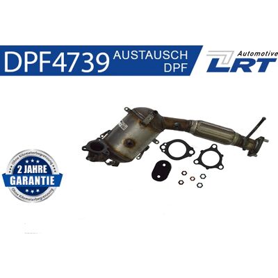 Filtro de Partículas LRT DPF4739 - Euro 5, Cordierita, Mitsubishi ASX Filtro de Partículas LRT DPF4739 - Euro 5, Cordierita, Mitsubishi ASX