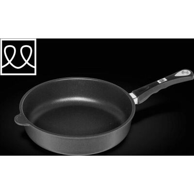 AMT I-728 Bratpfanne - 28cm, Schwarz, Induktion geeignet AMT I-728 Bratpfanne - 28cm, Schwarz, Induktion geeignet