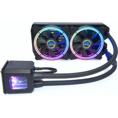 Alphacool Eisbaer Aurora 240 - Alt-i-én væskekøler - Sort Alphacool Eisbaer Aurora 240 - Alt-i-én væskekøler - Sort