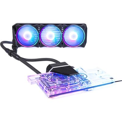 Alphacool Eiswolf 2 AIO Grafikkartenkühler - Schwarz, Transparent Alphacool Eiswolf 2 AIO Grafikkartenkühler - Schwarz, Transparent