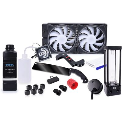 Alphacool 11992 Wasserkühlung - Schwarz, Transparent Alphacool 11992 Wasserkühlung - Schwarz, Transparent
