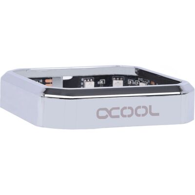 Alphacool Aurora XPX RGB Abdeckrahmen - chrom Alphacool Aurora XPX RGB Abdeckrahmen - chrom