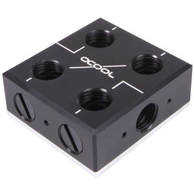 Alphacool ES Distro Plate C2 - Kompakte Distro-Plate für kleine Builds Alphacool ES Distro Plate C2 - Kompakte Distro-Plate für kleine Builds