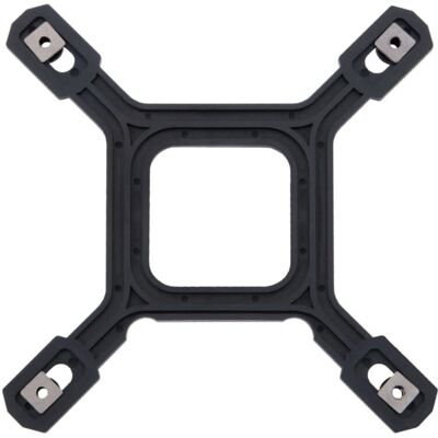 Alphacool 13064 Schwarze synthetische CPU-Rückplatte - Computer-Kühlsystem-Teil Alphacool 13064 Schwarze synthetische CPU-Rückplatte - Computer-Kühlsystem-Teil