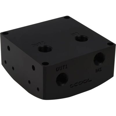 Copertura pompa Alphacool VPP755 VPP655 D5 - Nero - Componente di raffreddamento per computer Copertura pompa Alphacool VPP755 VPP655 D5 - Nero - Componente di raffreddamento per computer