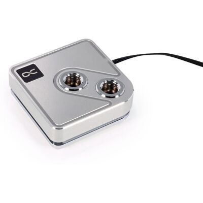 Alphacool Core 1 Aurora ARGB Bloc d'eau CPU - Argent - Système de refroidissement CPU Alphacool Core 1 Aurora ARGB Bloc d'eau CPU - Argent - Système de refroidissement CPU