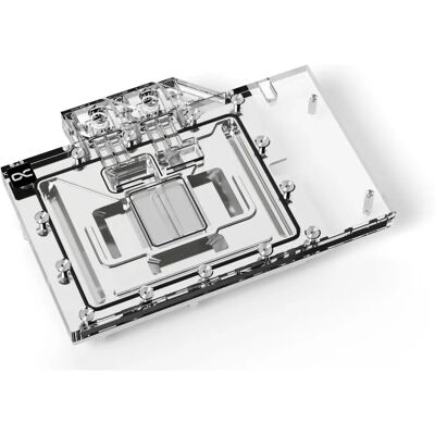Alphacool Bloc d'eau et plaque arrière pour RTX 4090 - Cuivre chromé acrylique - Publicité Alphacool Bloc d'eau et plaque arrière pour RTX 4090 - Cuivre chromé acrylique - Publicité