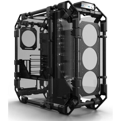 Alphacool Apex Pro Skeleton Vollständiges Tower PC-Gehäuse - Schwarz, Carbon Alphacool Apex Pro Skeleton Vollständiges Tower PC-Gehäuse - Schwarz, Carbon