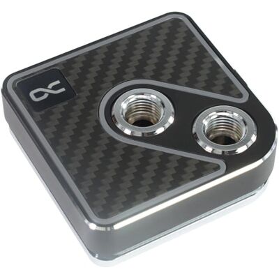 Alphacool Core 1 Aurora Carbon Wasserkühler - CPU-Kühler - Schwarz Alphacool Core 1 Aurora Carbon Wasserkühler - CPU-Kühler - Schwarz