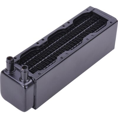 Alphacool 14210 Kupfer-Dreifach-Wasserkühler - Schwarz Alphacool 14210 Kupfer-Dreifach-Wasserkühler - Schwarz