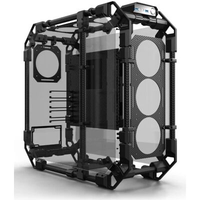 Case PC scheletro in fibra di carbonio Alphacool GHE Apex Case PC scheletro in fibra di carbonio Alphacool GHE Apex