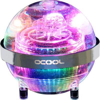 Alphacool VPP655 Réservoir Sphérique RGB - Composant refroidissement PC Alphacool VPP655 Réservoir Sphérique RGB - Composant refroidissement PC