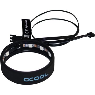 Anneau LED Aurora Alphacool 60mm - Compatibilité RGB - Pièce de refroidissement Anneau LED Aurora Alphacool 60mm - Compatibilité RGB - Pièce de refroidissement