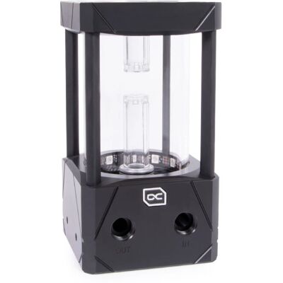Alphacool Aurora D5 Reservoir - Klarglas, RGB, 77x77x242mm Alphacool Aurora D5 Reservoir - Klarglas, RGB, 77x77x242mm