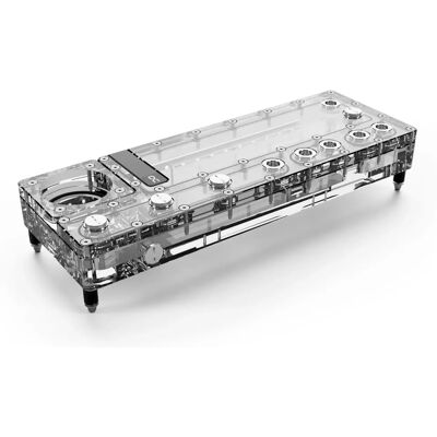 Alphacool 15475 Bloco de água transparente - Peça do sistema de refrigeração Alphacool 15475 Bloco de água transparente - Peça do sistema de refrigeração