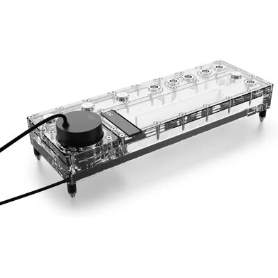 Alphacool Core Distro Plate 240mm - Refrigeración líquida transparente Alphacool Core Distro Plate 240mm - Refrigeración líquida transparente