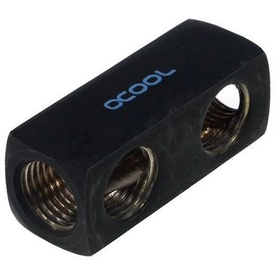 Alphacool 17027 Tiefschwarzer 5-Wege G1/4'' Kühleranschluss - Hochdurchfluss Verteiler Alphacool 17027 Tiefschwarzer 5-Wege G1/4'' Kühleranschluss - Hochdurchfluss Verteiler