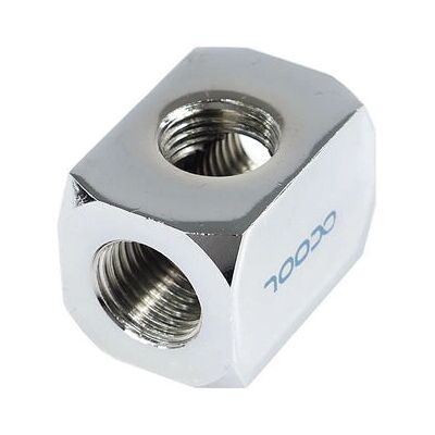 Alphacool 17029 Hochdurchfluss G1/4 Chrom Wasserkühlung Anschluss Alphacool 17029 Hochdurchfluss G1/4 Chrom Wasserkühlung Anschluss