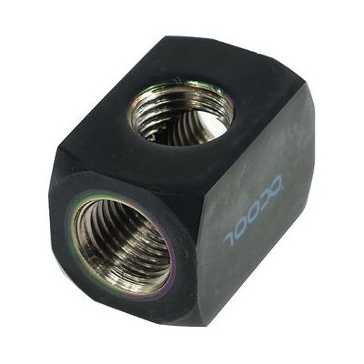 Alphacool 64207 Computer-Kühlsystem Teil - G1/4 T-Stück Schwarz Alphacool 64207 Computer-Kühlsystem Teil - G1/4 T-Stück Schwarz